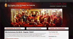 Desktop Screenshot of pktphichapter.org